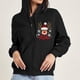 thumbnail image 1 of Puntoco Mujeres Casual Impreso Pullover Manga Larga Con Capucha Bolsillo Blusa Tops Sudaderas Liquidación Puntoco Puntoco-1354, 1 of 6