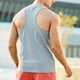 thumbnail image 5 of pstuiky Camisetas interiores de tirantes para hombre, Camiseta deportiva informal sin mangas con cuello redondo para hombre Chaleco para hombre m, 5 of 7