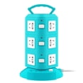 thumbnail image 1 of Regleta de enchufes multifunción tipo torre, protección contra sobrecargas, portátil, con puerto USB, 220 V, 10 A, 1 of 14