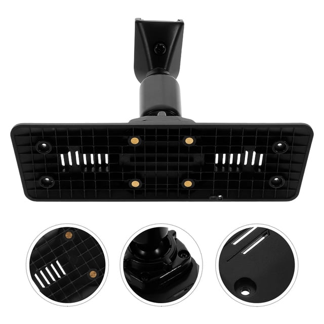 Raindrops 1Set Universal Rearview Mirror Dash Camera Bracket Black Metal Multiangle Adjustable Mount