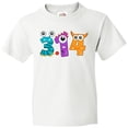 thumbnail image 3 of Inktastic Monsters Like Pi- Pi Day numbers Youth T-Shirt, 3 of 5