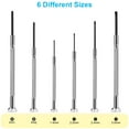 thumbnail image 5 of Eyeglass Repair Kit - Eyeglasses Screwdriver Set, 6pcs Mini Precision Screwdriver Set and Tweezers for Sunglass, Eyeglass, Watch Repair, 5 of 8