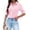 Light Pink, variant on Zeagoo Button Up Shirt Women Collared Shirts Fitted Buttoned Down Blouse Fitted Tops