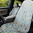 thumbnail image 4 of XYZCANDO Butterfly and Floral Pattern Car Seat Towel Cover, Soft Seat Cover Durable Sweat-Absorbent for Cars SUV, 4 of 11