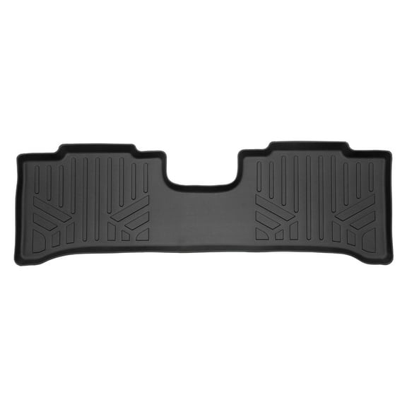 SMARTLINER All Weather Protection Custom Fit Black 2nd Row Floor Mat Liner Set Compatible With 2023-2024 Mercedes-Benz EQE SUV