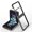 Black, variant on SaniMore for Samsung Galaxy Z Flip 4 Electroplating Folding Case, Rugged PC High Transparent [Not Yellowing Technology] Full Body Protective Case for Samsung Z Flip 4 Women Men, Blue