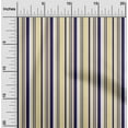 thumbnail image 1 of oneOone Viscose Jersey Fabric Multicolor Stripe Print Fabric BTY 60 Inch Wide, 1 of 5