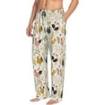 thumbnail image 2 of Balery Cartoon Chickens print Men's Pajama Pants,Ultra Lightweight Pjs,Lounge Pant-Small, 2 of 9