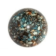 thumbnail image 3 of Natural Pebble Pattern Glass Vessel Sink, 3 of 8