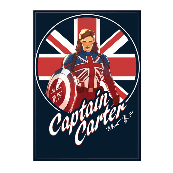 Marvel Studios What If...? Series Captain Carter Character Magnet