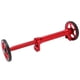 thumbnail image 5 of Barra De Extensión Easy Wheels, Telescópica De Alta Resistencia, Colores Brillantes, Resistencia A La Oxidación, Coloración Anodizada, Barra De Extensión De Bicicleta Plegable Anggrek Rojo, 5 of 8