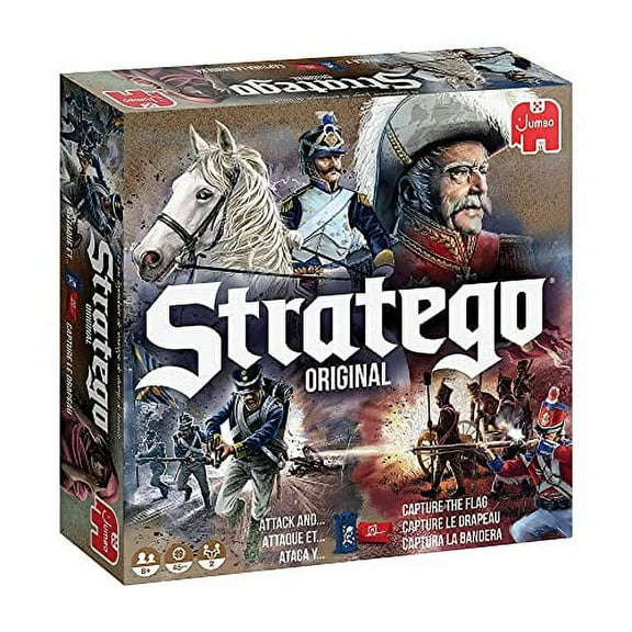 Stratego Strategy Board Game, 2 Players, 80 Count
