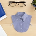 thumbnail image 4 of unbranded Cuello Falso De Multicolor Detachable Para De Camisas Y Blusas Con, 4 of 6