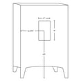thumbnail image 2 of American Imaginations 22.75-in. W Vanity Base Set White AI-17473, 2 of 8