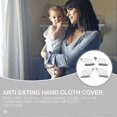 thumbnail image 5 of 2Pairs Stop Thumb Sucking Finger Guard Pink Breathable Baby Finger Sucking Stop For Baby, 5 of 5