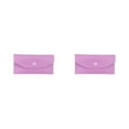 thumbnail image 4 of Minnieouse Cartera en efectivo para mujer, reemplazo de Color sólido, botón a presión Rectangular, elegante, exquisito, monedero para mujer, Type3 NO3, 4 of 6