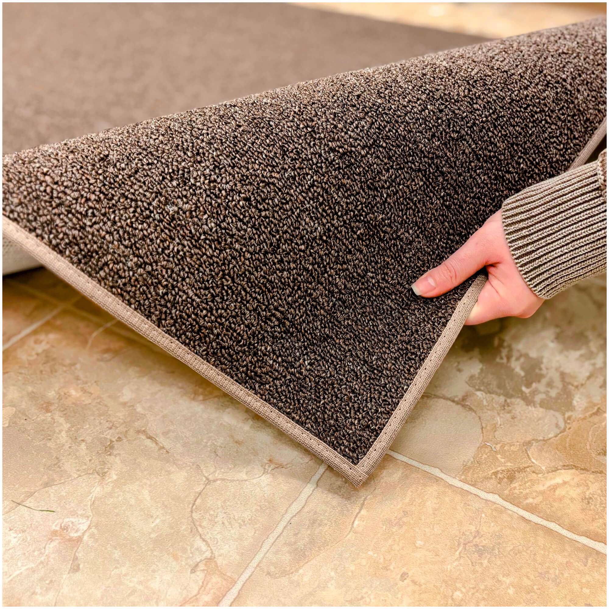 Koeckritz Rugs Hickory 7'x12' Standard Area Rug for Indoor or Outdoor Living Spaces