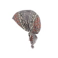 thumbnail image 1 of Chapeau de Chimiothérapie Impression Foulard Femmes Coton Turban Musulman Extensible Chapeau Femmes Coton Musulman Perte de Cheveux Baotou Noué Couvre-Chef, 1 of 7