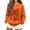Orange, variant on Sweatshirts for Women, JIANLAI Gothic Red Skeleton Ribcage Print Crewneck Sweatshirt, Loose Long Sleeve Halloween Graphic Top, Casual Fall Winter Pullover Sweatshirt