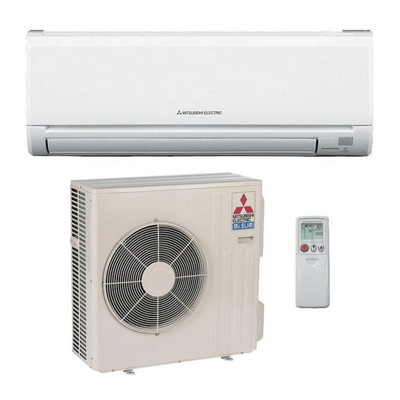 Mitsubishi 30000 BTU (30700 BTU DOE) Mini-Split Air Conditioner, White