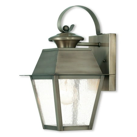 

Livex Lighting Mansfield 1 Light Outdoor Wall Lantern