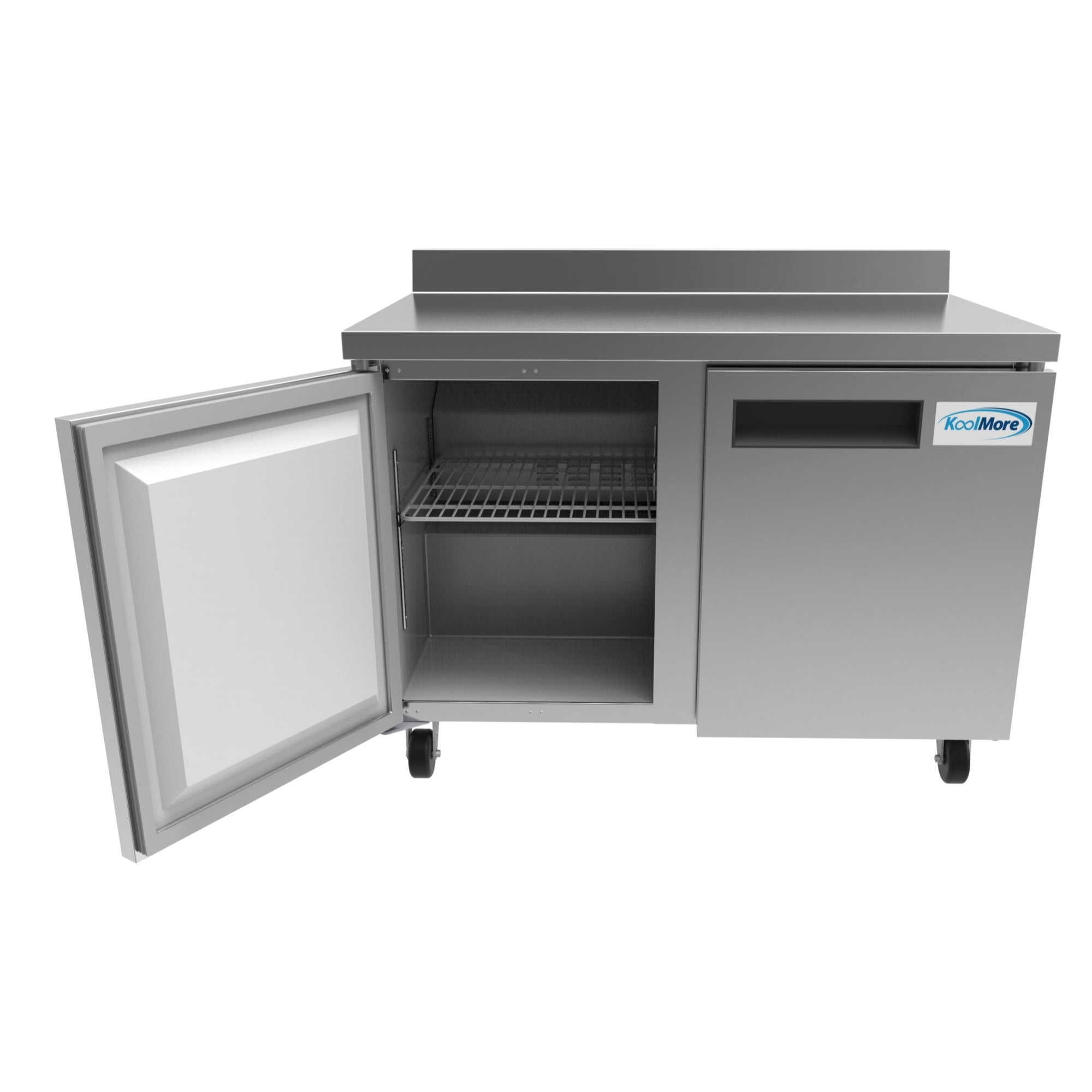 48 in. Two-Door Worktop Refrigerator With 3.5 in. Backsplash - 12 Cu Ft. RWT-2D-12C