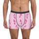 thumbnail image 1 of Fotbe Pink Scarf Snowman Calzoncillos Tipo Boxer con Bolsa de Soporte Total para Hombre, X-Temp Fresco, Transpirable y de Secado Rápido-XX-Large, 1 of 5