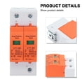 thumbnail image 4 of Chendee 2P 20Ka Dc 500V/1000V For Spd Surge Protection Device Arrester Low Voltage Pv,B, 4 of 7