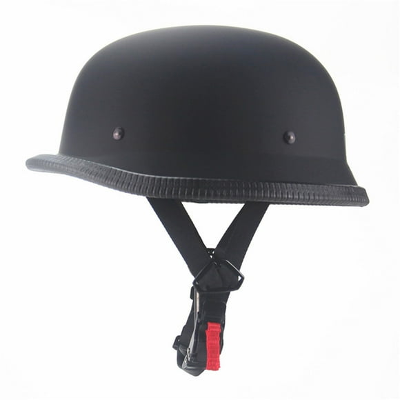 Casco de moto SanQing estilo alemán con cara abierta DOT (L)