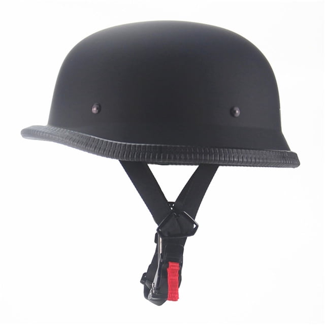 Casco de moto SanQing estilo alemán con cara abierta DOT (L)