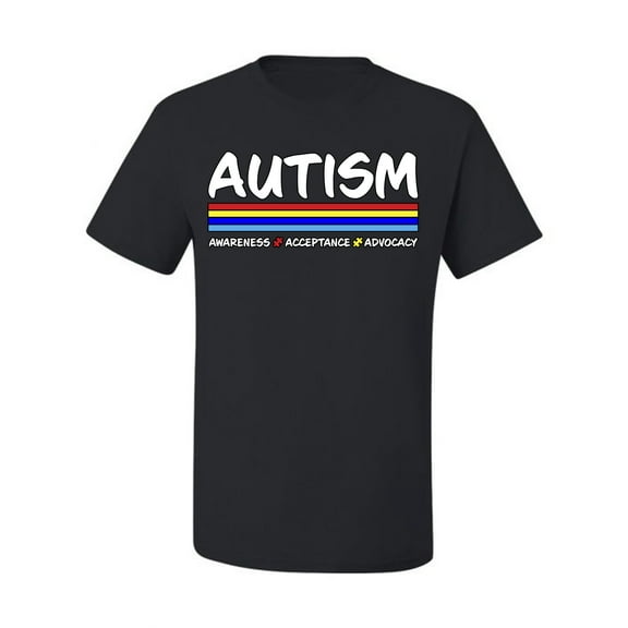 Wild Bobby Autism Awarness Acceptance Advocacy Autism Awareness Men Tee