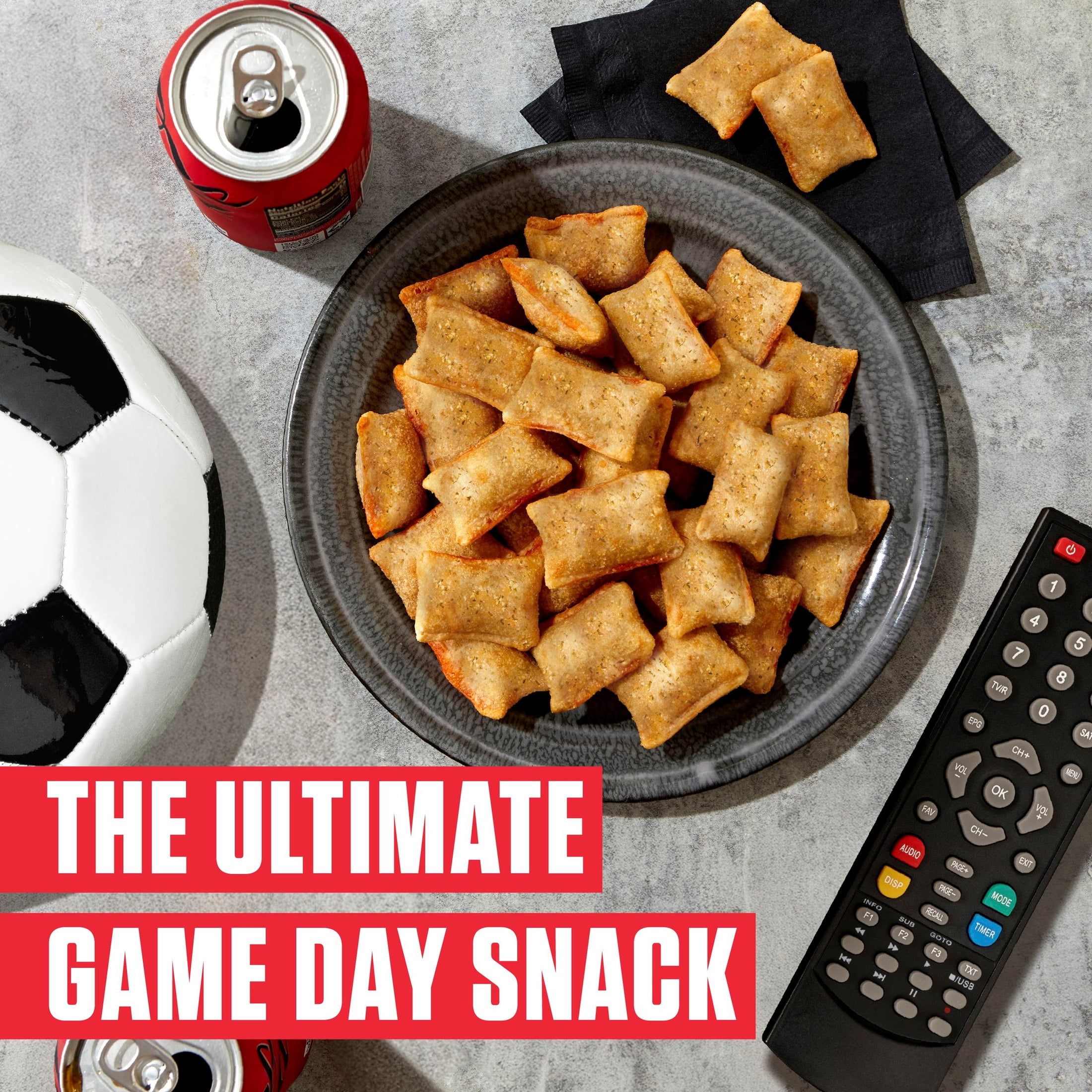 Totino's Pizza Rolls, Garlic Parm Blasted Pepperoni, Frozen Appetizers, 50 Rolls, 25.2 oz