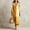 Yellow, variant on Morttic Women's Summer Striped Shirt Dress – Long Sleeve Spliced Lapel Midi Dress Casual Office & Daily Wear with Chest Pocket Black，S