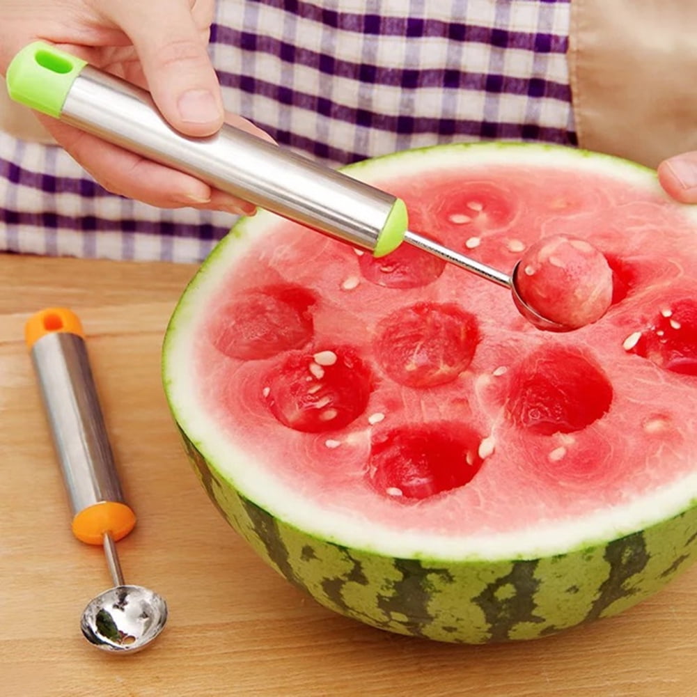 Stainless Steel Creative Ice Cream Scoop Fruit Digging Spoon Digging Ball Too/_hg