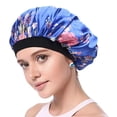 thumbnail image 1 of Capucha de satén Capucha con estampado de gorro de noche Tirantes ajustados Adepaton 2035127-2, 1 of 5