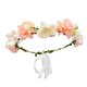 thumbnail image 3 of Diadema de flores, guirnalda para el pelo, corona de flores para despedida de soltera, fotos de novia de boda Estilo G, 3 of 8