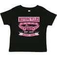 thumbnail image 3 of Inktastic Motorcycle Female Biker Girls Baby T-Shirt, 3 of 5