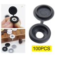 thumbnail image 3 of GUOOL 100 Pieces Premium Screws Caps Wear Resistant Screw Covers, Dark Grey, 3 of 7