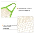 thumbnail image 4 of Unique Bargains Sac en Filet de Coton, 14.2x13.8 Pieds Sacs d'Épicerie Réutilisables en Filet Vert Blanc, 4 of 6