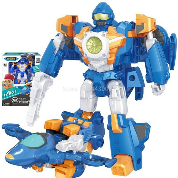 Mini Transformer Robot Toy Korean Cartoon Brothers Anime Transformer Car Airplane Toy Children Gift Z with Color Box AY