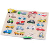 New Classic Toys - Peg Puzzle - Vehicles