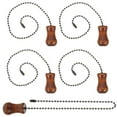 thumbnail image 3 of Miangastore 5pcs Ceiling Fan Pull Chain Fan Beaded Pull Chain Light Fixture Pulling Chain, 3 of 9