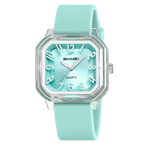 Dopamine Women's Watch - Y2K Clear Transparent Watch with 3D Numbers, Waterproof Sports Watch for Outdoor Fashion Student watches