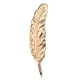 thumbnail image 1 of Broche con forma de vintage, alfileres, broche, decoración de moda dorada, 1 of 7