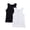 White Black, variant on Toddler Girls Ribbed Tank Top, 2-Pack, Sizes 18M-5T