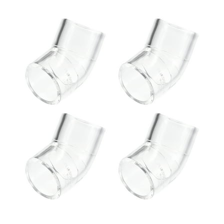 4Pack Pipe Elbow Connector, 25mm/0.98" 2 Way Elbow for Aquariums