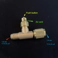 thumbnail image 3 of Valve de Charge de Réfrigérant, Valve d'Échappement de Réfrigérant en Laiton Efficace Précis Facile à Installer pour Réparation, 3 of 7