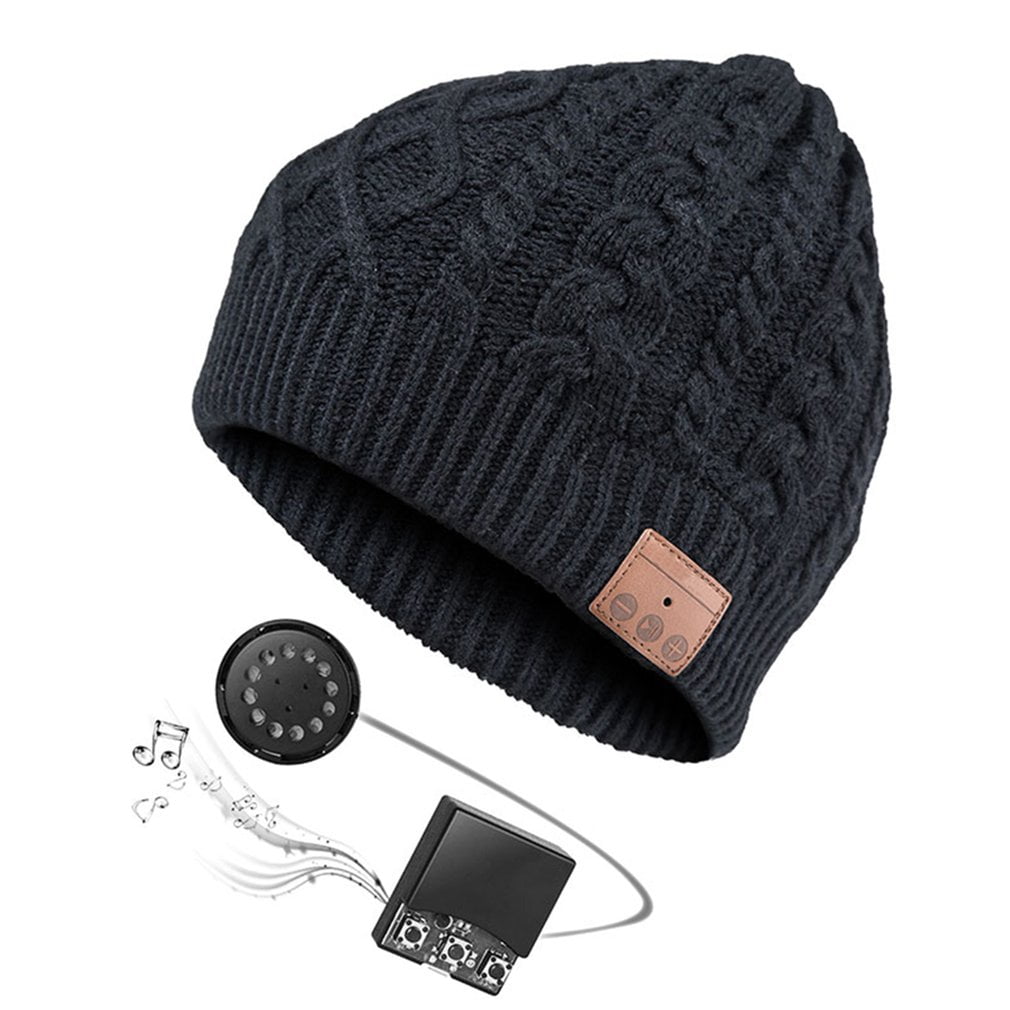LAMODE Wireless Hat Beanie Men Winter 