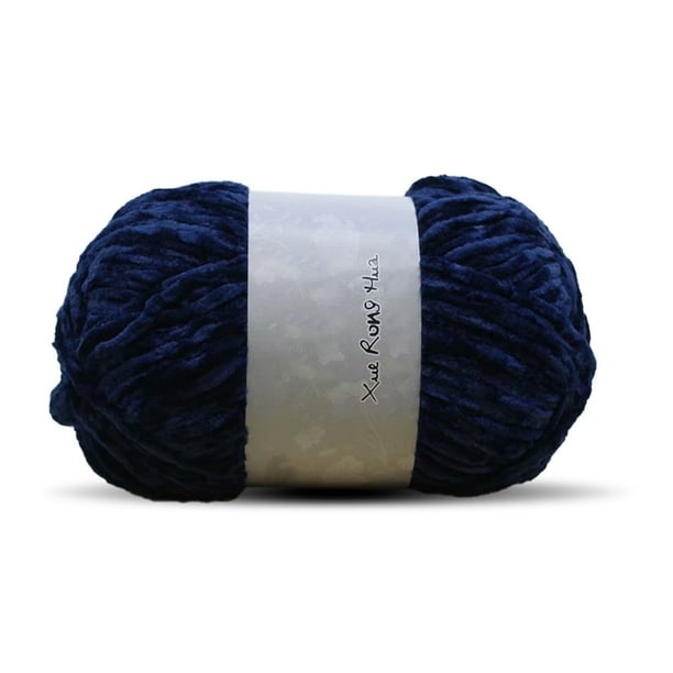 Toystoory Hilo de terciopelo de 100g y 180m para bufandas, hilos de tejer DIY, gorro cálido para bebé, gorro, hilo de ganchillo, suministros de costura Artesanía No.09 Toystoory HA009069-09