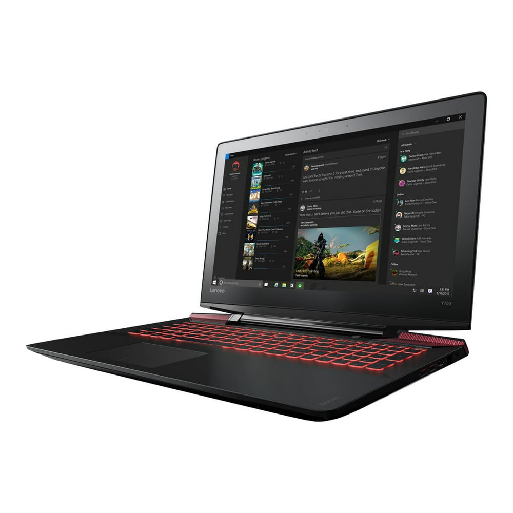 Lenovo IdeaPad Y700-15ISK 80NV - Core i7 6700HQ / 2.6 GHz - Windows 10